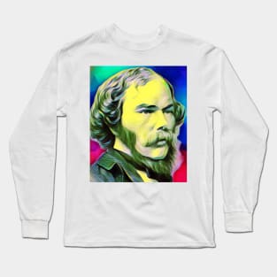 George Henry Lewes Portrait | George Henry Lewes Artwork 7 Long Sleeve T-Shirt